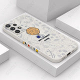Cute Astronaut Silicone Case For Samsung