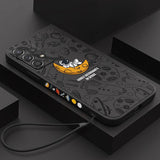 Cute Astronaut Silicone Case For Samsung