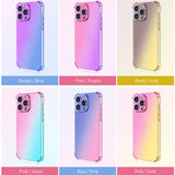 Gradient Airbag TPU Case For iPhone