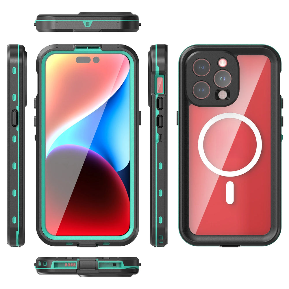 shockproof IP68 professional waterproof case for iPhone