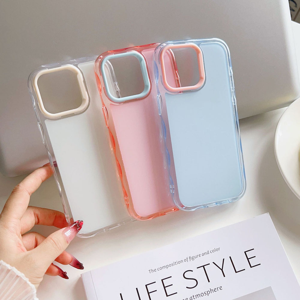 Luxury Jelly Candy Shockproof Case for iPhone