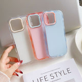 Luxury Jelly Candy Shockproof Case for iPhone
