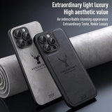 Deer Soft Breathable Heat Dissipation Case For iPhone