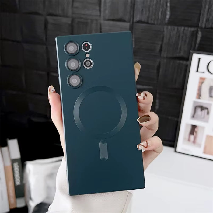 Slim Soft TPU Shockproof Magnetic Case for Samsung