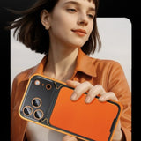 Shockproof Leather Case for iphone