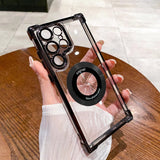 Luxury Plating Magnetic Case For Samsung