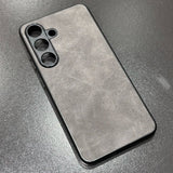 Luxury Sheepskin Leather Phone Case Samsung
