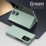 Shockproof Leather Flip Kickstand Case for Samsung