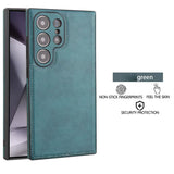 Luxury Vintage PU Leather Case for Samsung