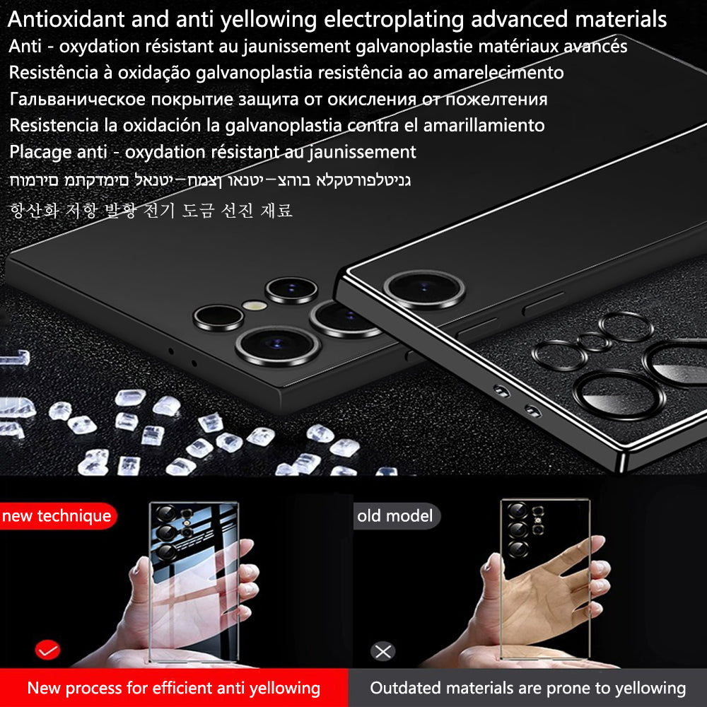 Luxury Plating Magnetic Case For Samsung Galaxy