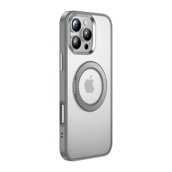 Rotating Magnetic Kickstand Stand Phone Case For iPhone
