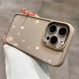 Luxury Transparent Soft Silicone Case For iPhone