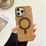 Matte Magnetic Phone Case For iPhone