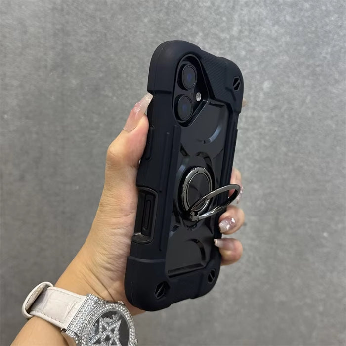 Luxury Heavy Duty Ring Holder Case for iPhone