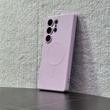 Luxury Silicone Magnetic Case For Samsung Galaxy