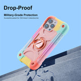 Luxury Heavy Duty Ring Holder Case for iPhone