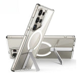 Luxury Metal Stand Magsafe Case For Samsung