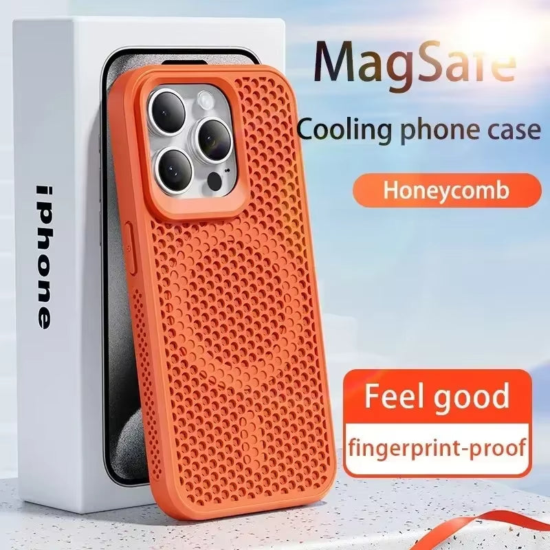 Cooling Heat Dissipation Magnetic Case For iPhone