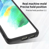 Car Magnetic Ring Bracket Silicone Cover Phone Case For Samsung Galaxy