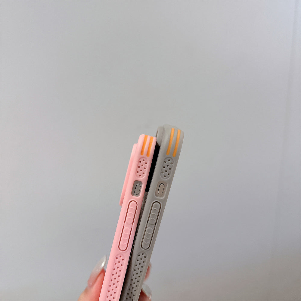ins style heat dissipation breathable magnetic Case For iPhone