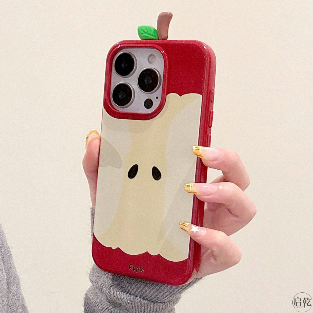 3D Apple Core Phone Case For Iphone