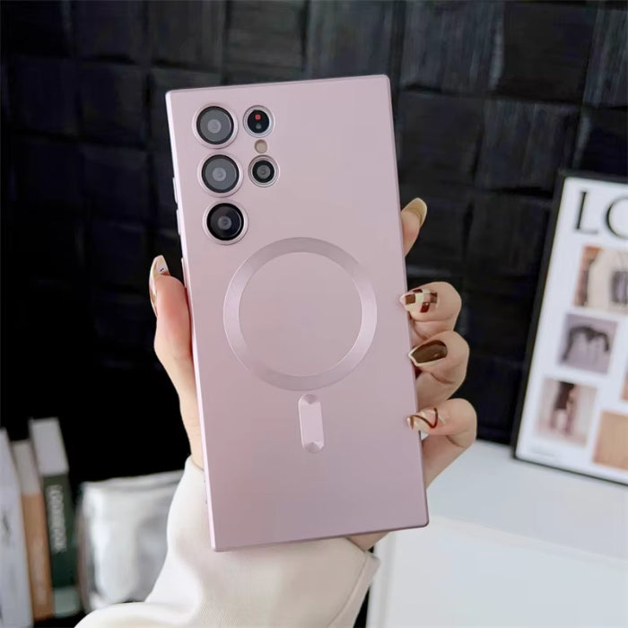 Slim Soft TPU Shockproof Magnetic Case for Samsung