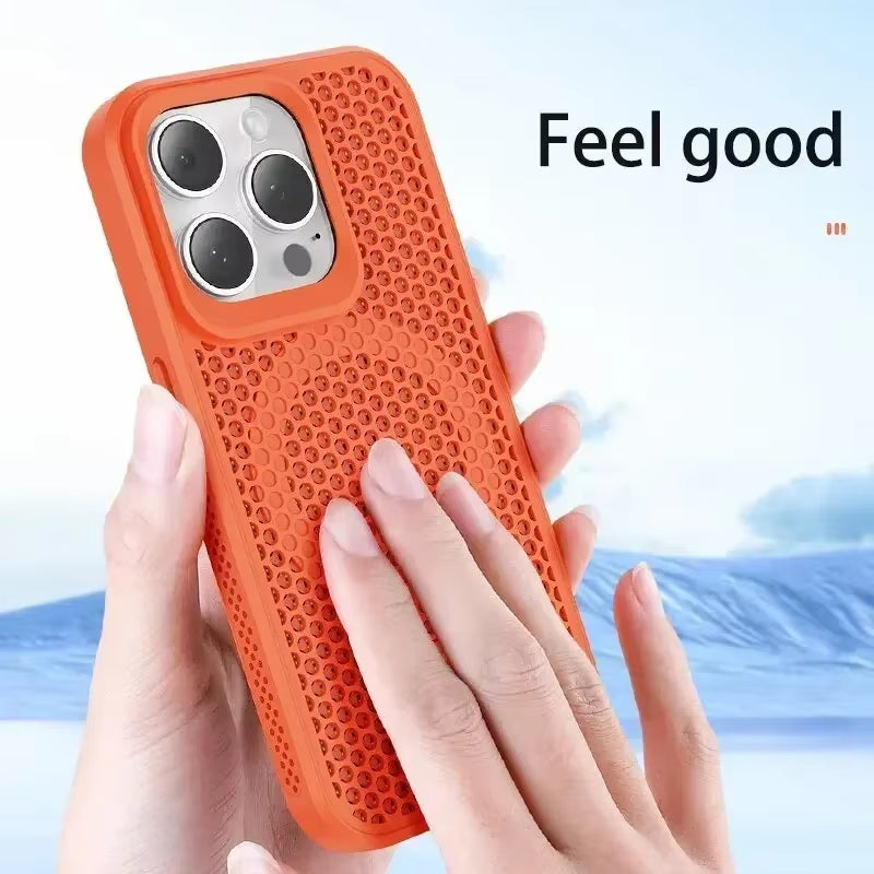 Cooling Heat Dissipation Magnetic Case For iPhone