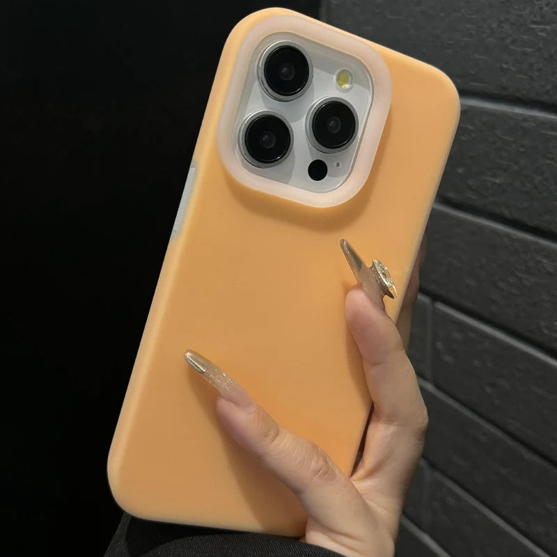 Ins Cute Jelly Silicone Shockproof Phone Case For iPhone