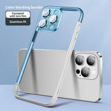 Contrast Metal Bumper Frame iPhone Case