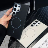 Luxury Slim Matte Magsafe Case for Samsung