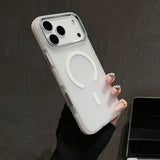 Acrylic Magnetic Shockproof Soft Touch Case for iphone