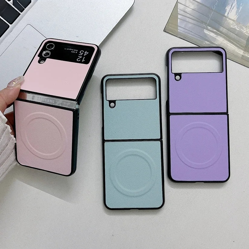 Business PU Leather Magsafe Case for Samsung Galaxy