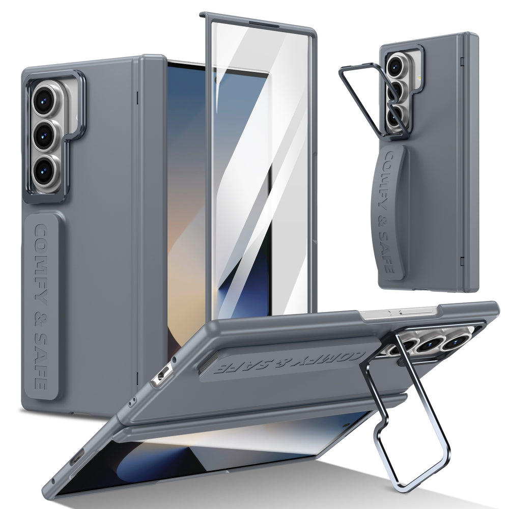 Wristband Magnetic Hinge Case For Samsung