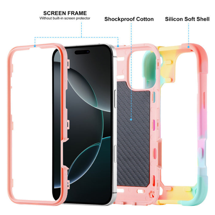 Luxury Heavy Duty Ring Holder Case for iPhone