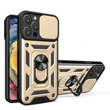 Armor Shockproof Magnetic Ring Stand Holder Case For iPhone