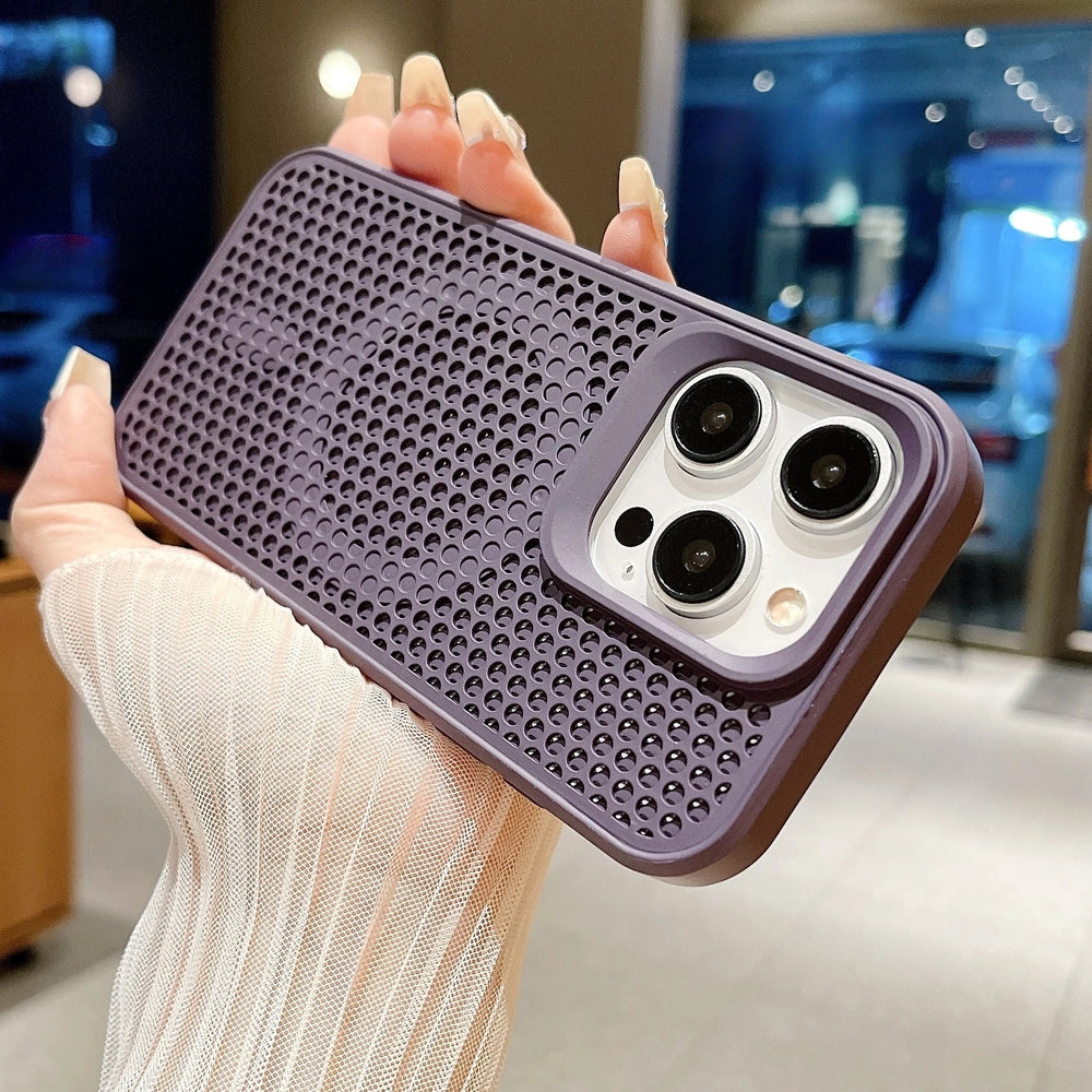 Heat Dissipation Mesh Case For iPhone