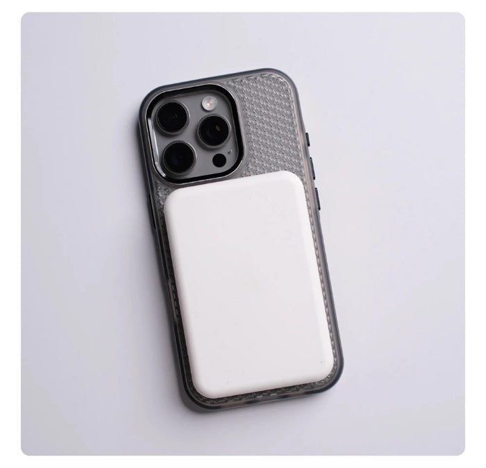 Heat Dissipation Hollow Shockproof Magnetic Case For iPhone