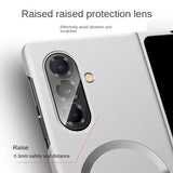Ultra Thin Metal Paint Plating Magnetic Frosting Case For Samsung
