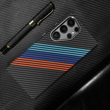 Luxury Carbon Fiber Texture Alloy Case For Samsung