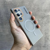 Luxury Magnetic Wireless Charge Magsafe Case For Samsung