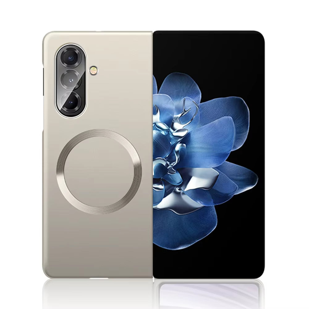 Ultra Thin Metal Paint Plating Magnetic Frosting Case For Samsung
