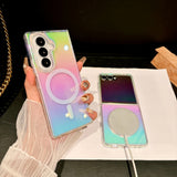Rainbow Gradient Magsafe Case For Samsung