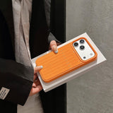Magnetic Luggage Texture Case for iphone