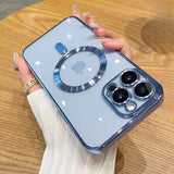 Magnetic Plating Case For iPhone
