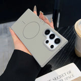 Luxury Slim Matte Magsafe Case for Samsung