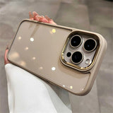 Luxury Transparent Soft Silicone Case For iPhone