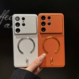 Shockproof Magnetic Leather Case for Samsung