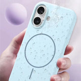Liquid Silicone Magsafe Magnetic Case For iPhone