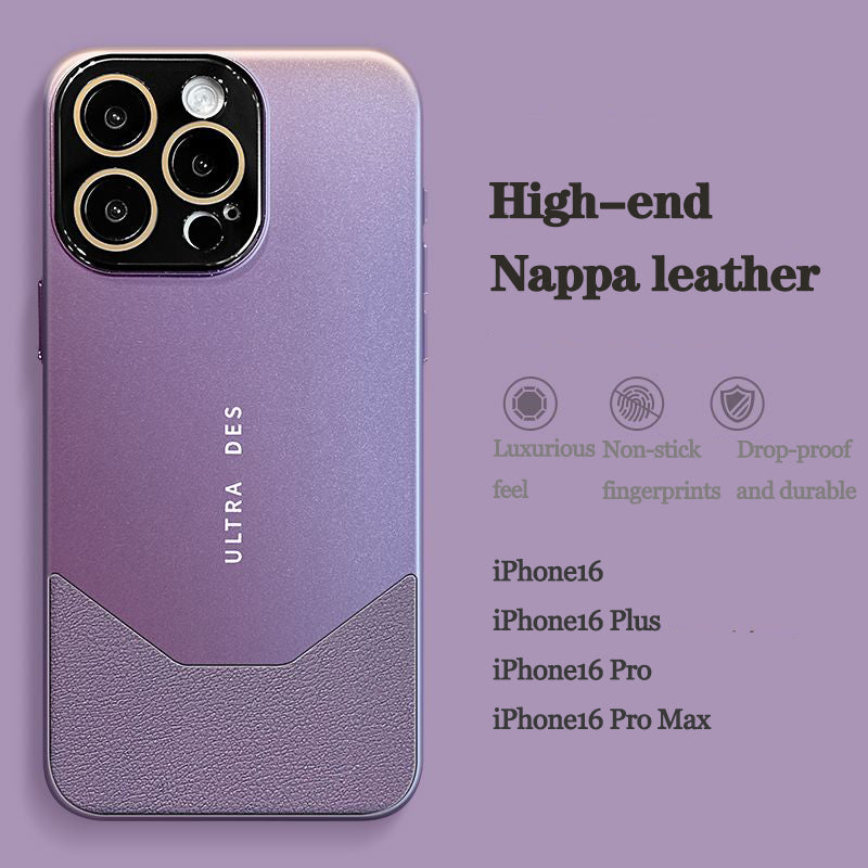 Fashion leather phone case for iPhone