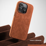Italian Flip Fur Leather Magnetic Case for iPhone
